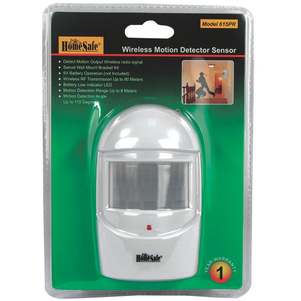HomeSafe Wireless Motion Sensor Alarm
