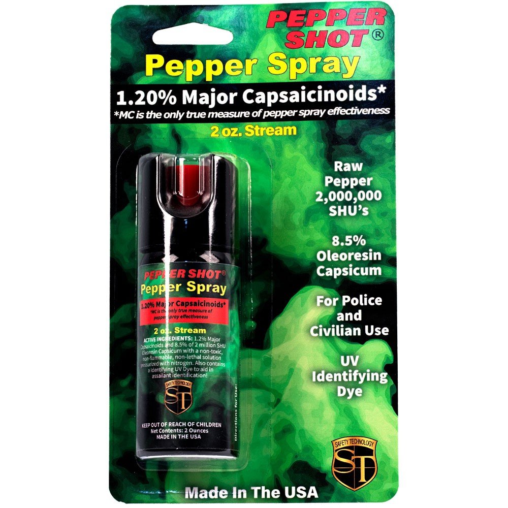 Pepper Shot 2 oz Pepper Spray, stream