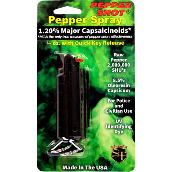 Pepper Shot 1/2 oz Hard Case with Belt Clip