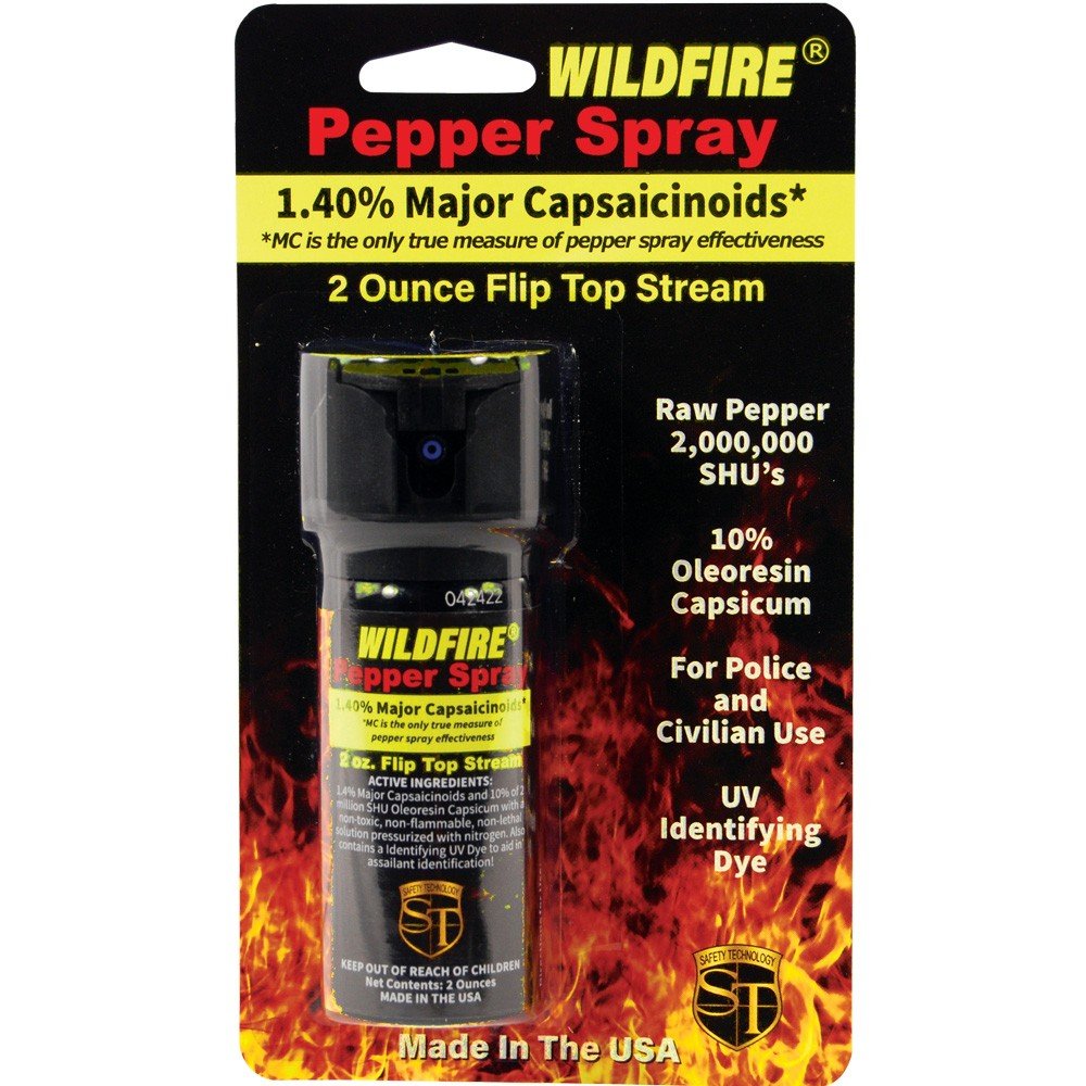 Wildfire 2 oz Flip Top Pepper Spray