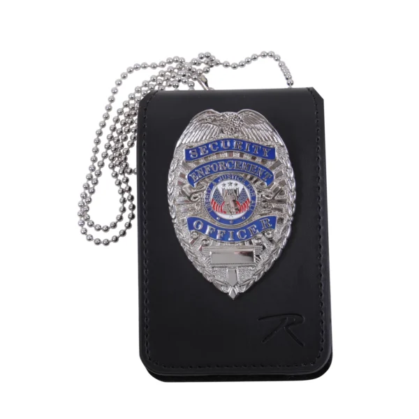 Universal Leather Badge and ID Holder