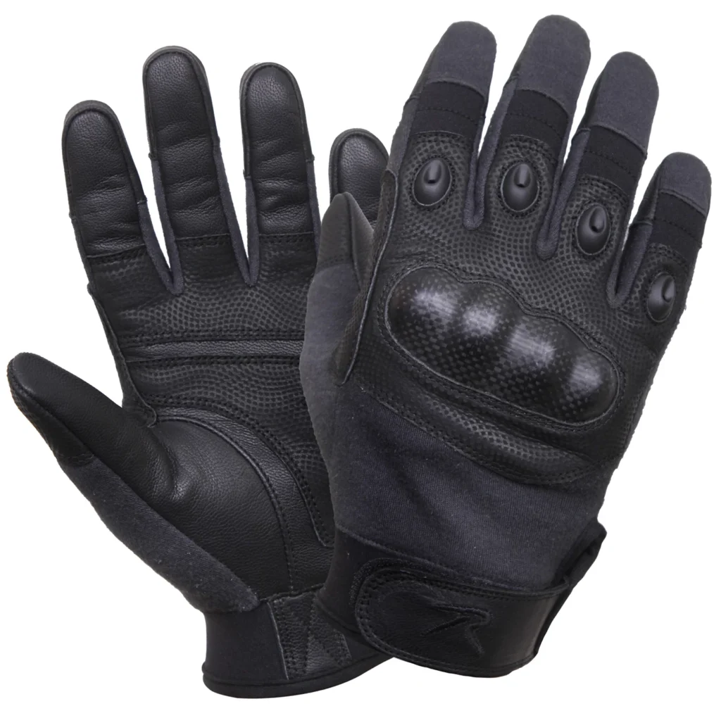 Carbon Fiber Hard Knuckle Cut and Fire Resistant Gloves