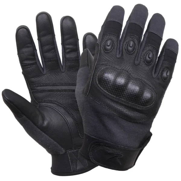 Carbon Fiber Hard Knuckle Cut and Fire Resistant Gloves
