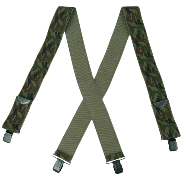 Adjustable Elastic X-Back Pant Suspenders
